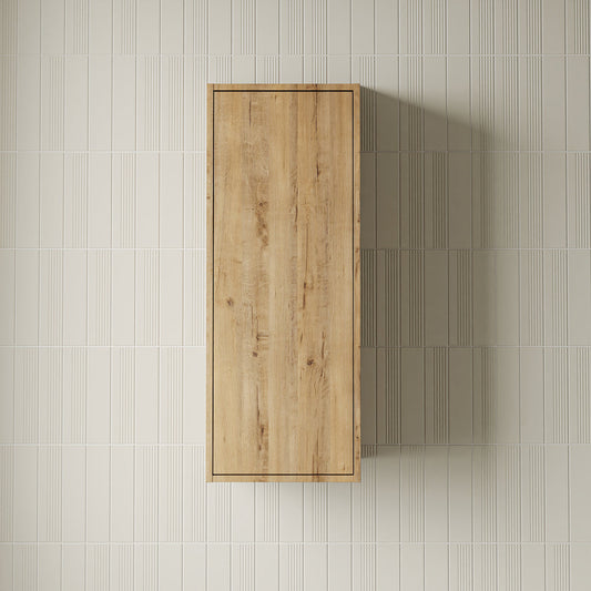 Milan 900mm Wall Hung Wall Cabinet - Ostippo Oak