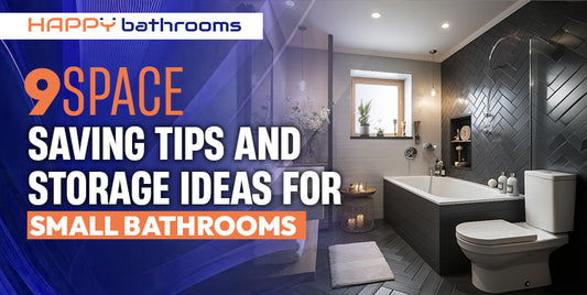 9 space-saving tips and storage ideas for small bathrooms