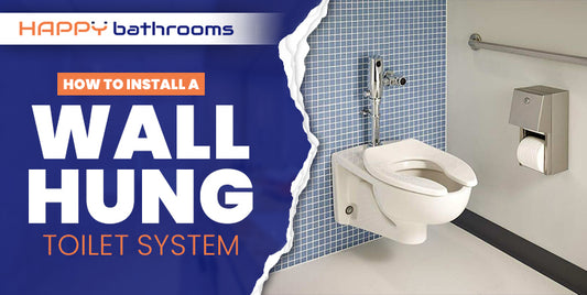 How to install a Wall-Hung toilet system?