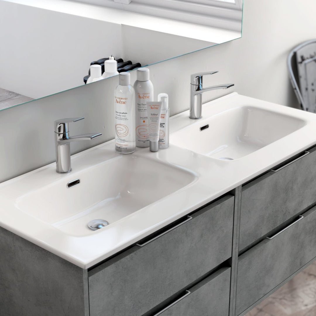 Catania Porcelain Basin Sink - Gloss White
