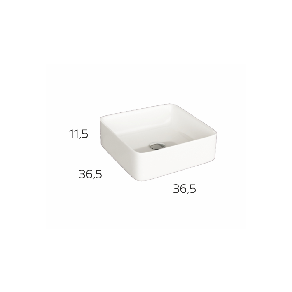 Turin 365 Countertop - Porcelain White