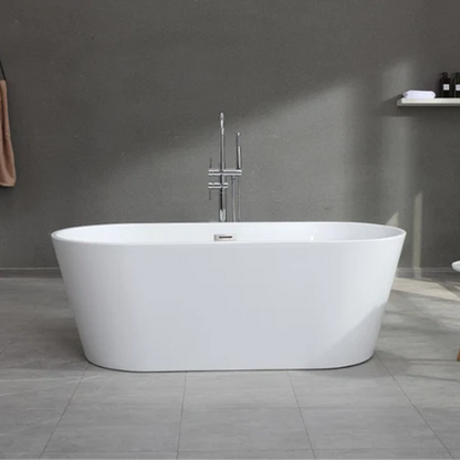 Florence Freestanding Acrylic Bath - White