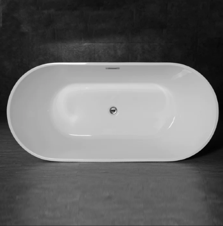 Florence Freestanding Acrylic Bath - Gloss Black